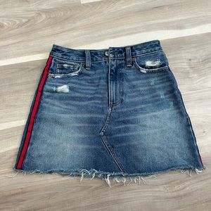 Abercrombie and Fitch Vintage Denim Skirt